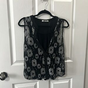 Black Button-Up Shirt